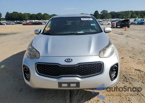 2017 Kia Sportage Lx из США, поврежденный, VIN KNDPMCAC4H7110078